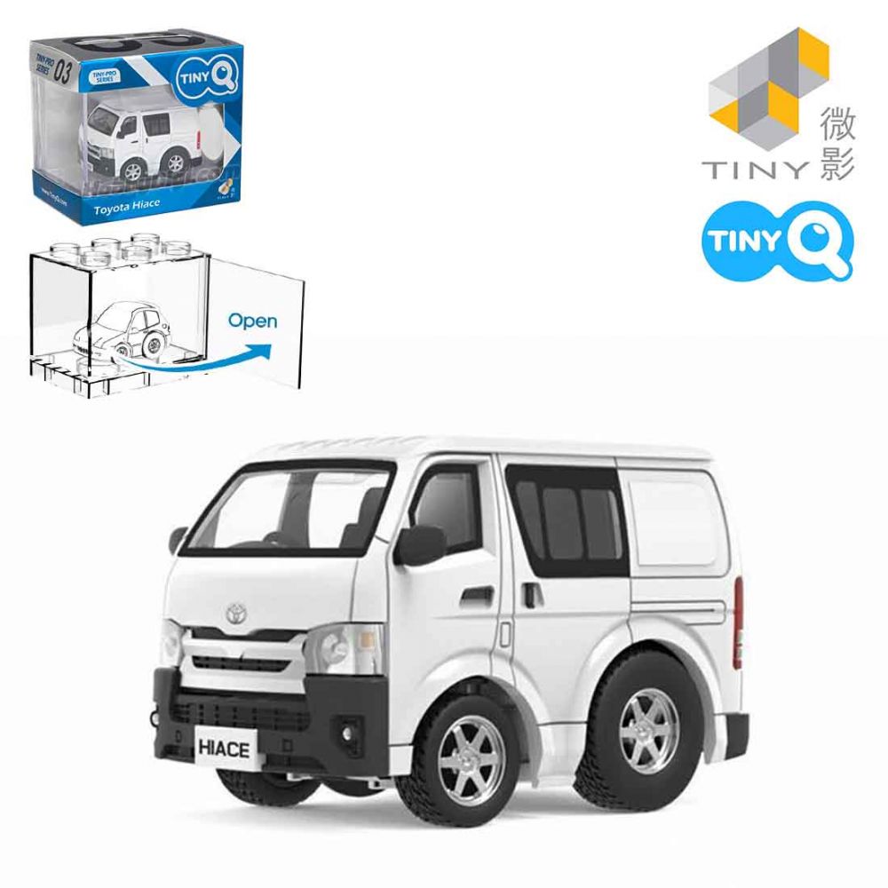 TinyQ Pro-Series 03 - Toyota Hiace (White)