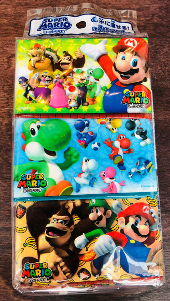 Hayashi Super Mario Pocket Size Tissue x 6 Packs