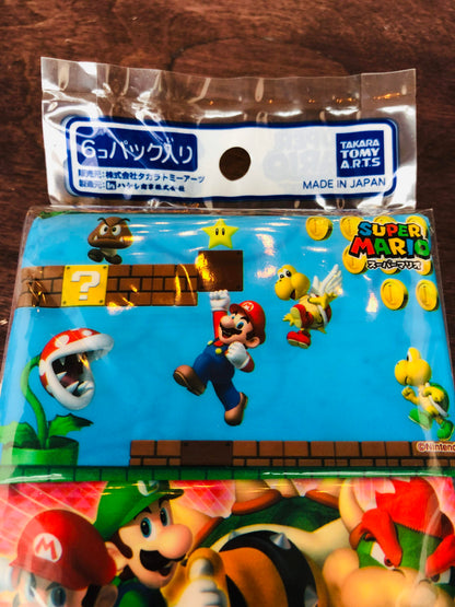 Hayashi Super Mario Pocket Size Tissue x 6 Packs