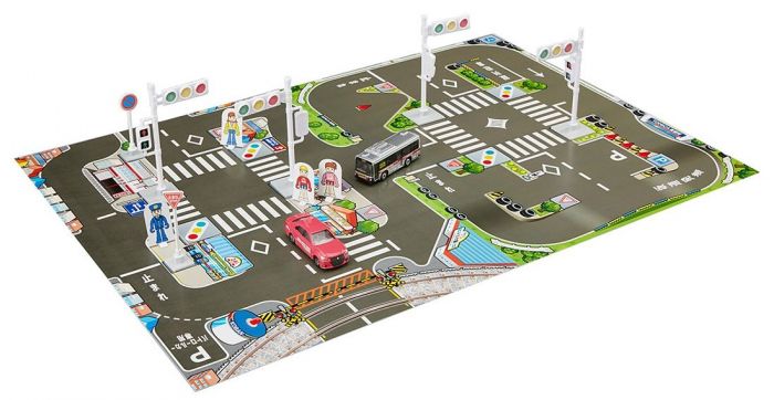 Tomica Road Traffic Safety Set