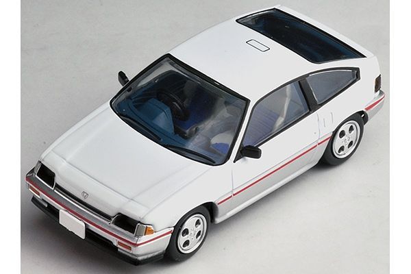 Tomica Limited Vintage Neo TOMYTEC 1/64 LV-N124D HONDA BALLADE SPORTS CRX (WHITE & SILVER)