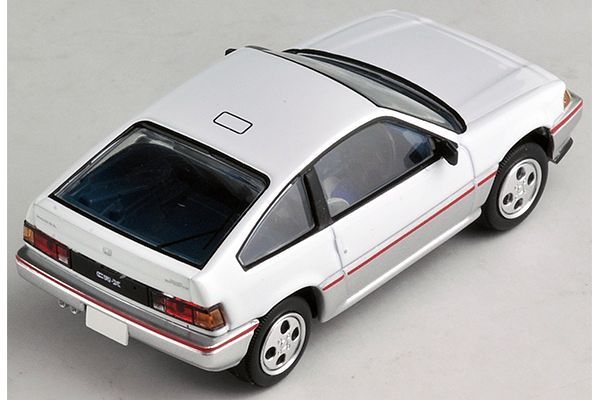 Tomica Limited Vintage Neo TOMYTEC 1/64 LV-N124d HONDA BALLADE SPORTS CRX (WHITE & SILVER)