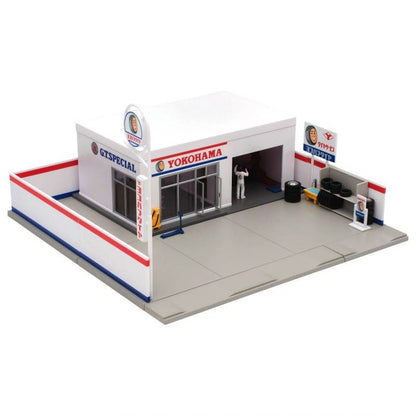 PREORDER Tomytec 1/64 TOMICARAMA 05A Tire Shop YOKOHAMA TIRE (Release Date : Mar 2020)