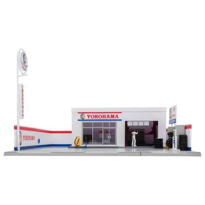 PREORDER Tomytec 1/64 TOMICARAMA 05A Tire Shop YOKOHAMA TIRE (Release Date : Mar 2020)