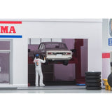 PREORDER Tomytec 1/64 TOMICARAMA 05A Tire Shop YOKOHAMA TIRE (Release Date : Mar 2020)