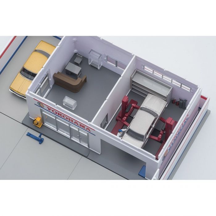 PREORDER Tomytec 1/64 TOMICARAMA 05A Tire Shop YOKOHAMA TIRE (Release Date : Mar 2020)