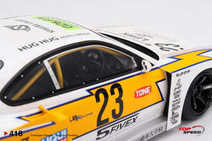 PREORDER TOP SPEED 1/18 LB-Super Silhouette Nissan S15 SILVIA Presentation TS0418 (Approx. Release Date : AUGUST 2022 subject to manufacturer's final decision)