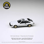 PARA64 1/64 1982 Toyota Celica Supra Super White LHD PA-55461