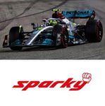 Sparky 1/64 Mercedes-AMG Petronas F1 W13 E Performance No.44 Mercedes-AMG Petronas F1 Team 2022 Lewis Hamilton Y256