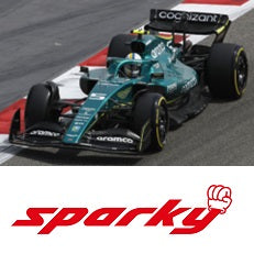 Sparky 1/64 Aston Martin AMR22 No.5 Aston Martin Aramco Cognizant F1 Team 2022 Sebastian Vettel Y262
