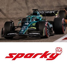 Sparky 1/64 Aston Martin AMR22 No.18 Aston Martin Aramco Cognizant F1 Team 2022 Lance Stroll Y263